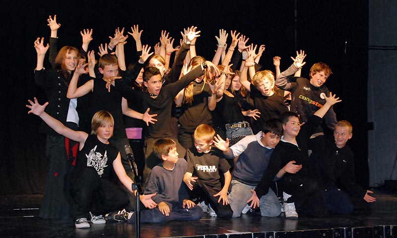 musical @ school im Rahmen des Kinder- und Jugendmusikfestivals Kloster Kamp